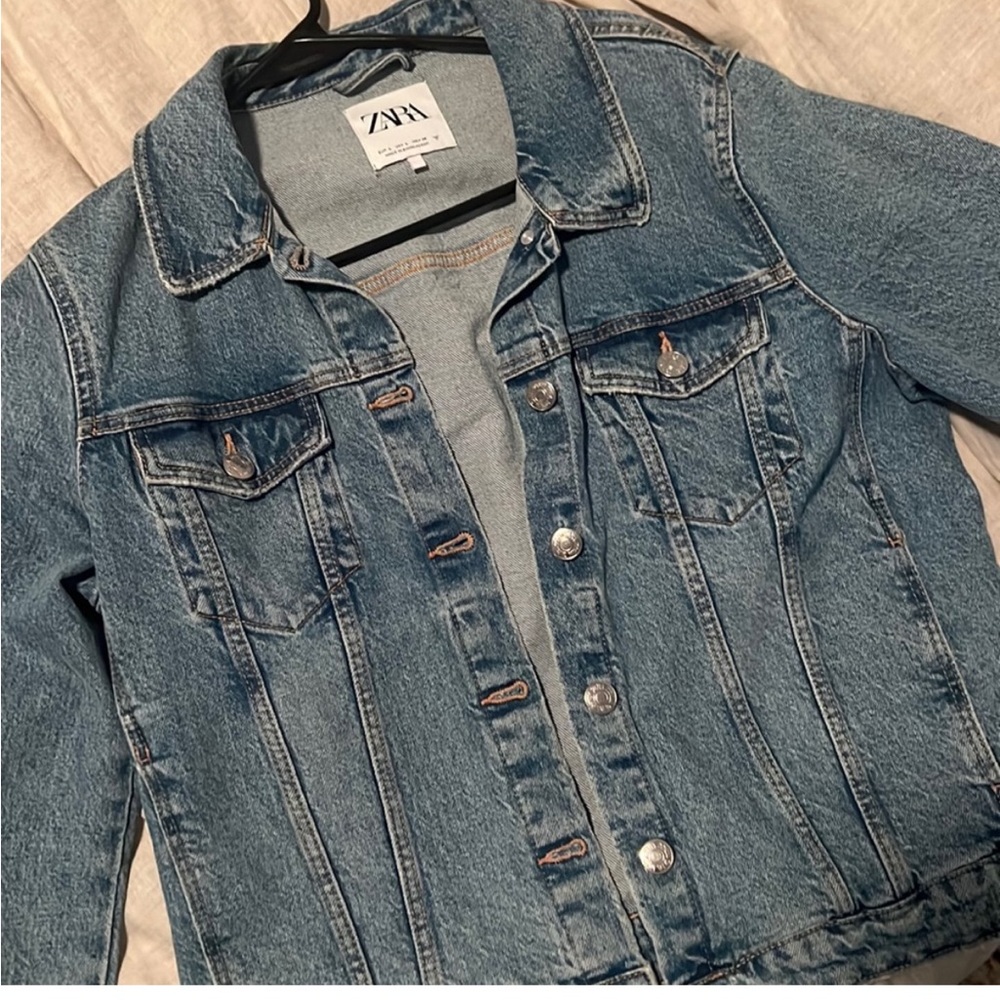 Zara Denim Jacket Large